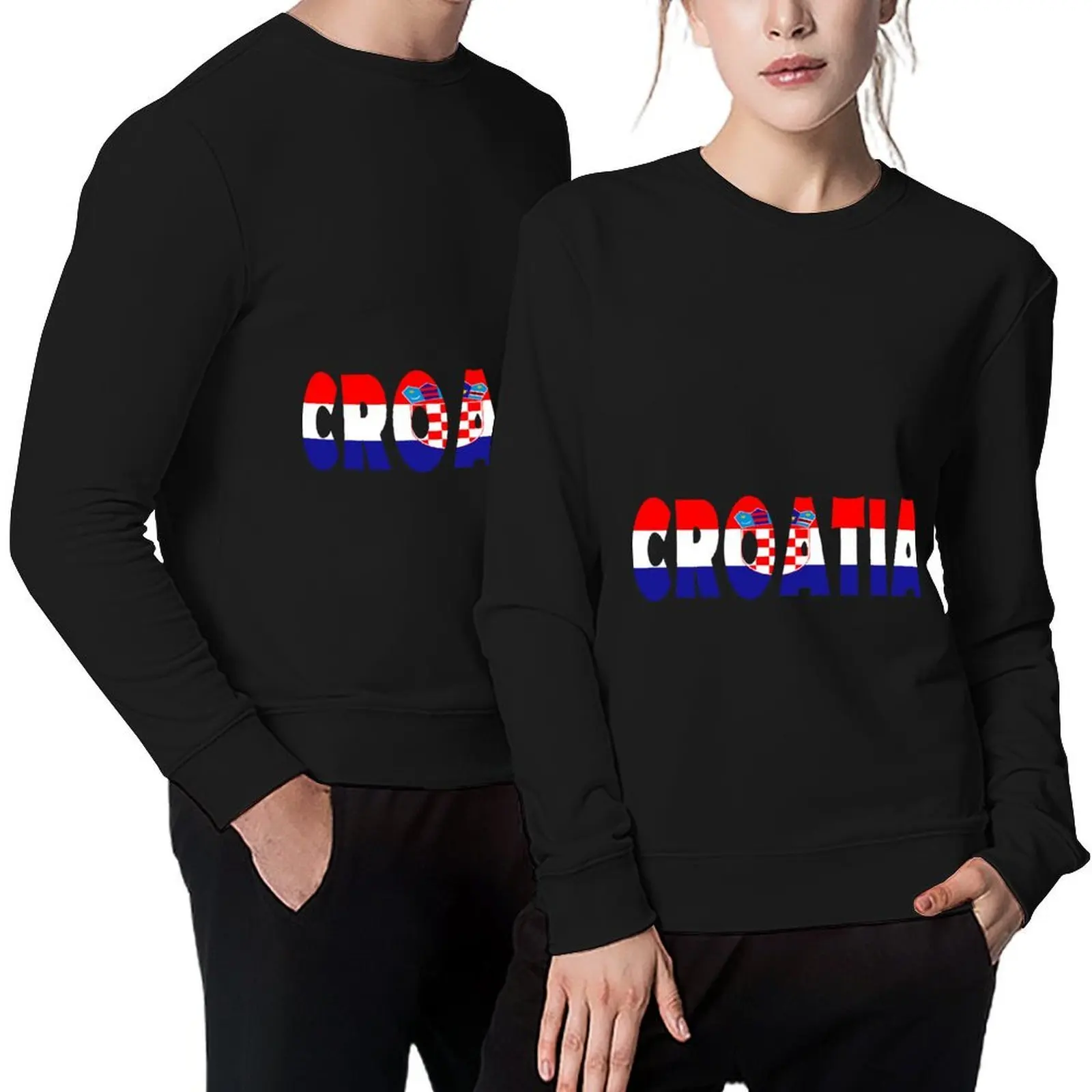 

Croatia Pullover korean autumn clothes male clothes mens clothes men's autumn anime sweatshirt