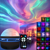 LED Star Galaxy Projector Lamp USB Auto Rotating Magic Ball Moon Light Colorful Starry Sky NightLights For Bedroom Home Decor