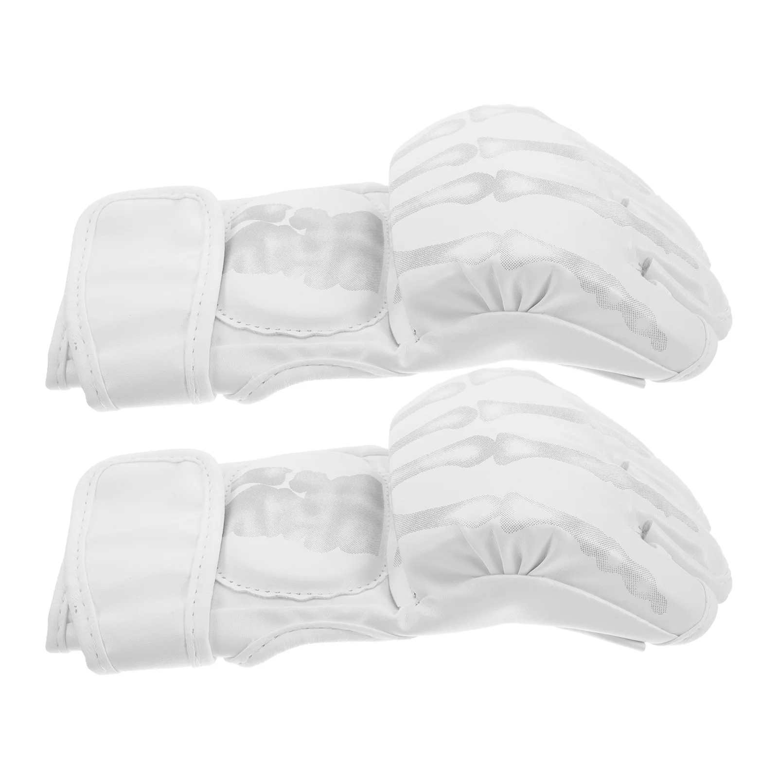 1 زوج قفازات الملاكمة للرجال والنساء سميكة الحشو اليد المعصم دعم قفازات التدريب ل كيك بوكسينغ حقيبة ثقيلة التدريبات