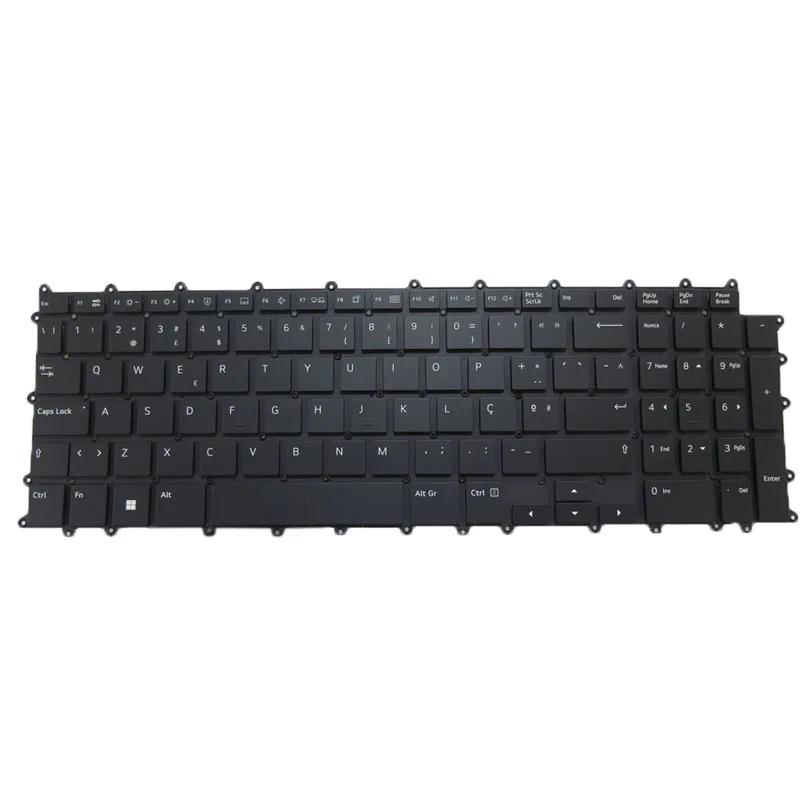 Imagem -02 - Laptop Preto com Teclado Retroiluminado sem Moldura lg 17z90r 17z90r-a 17z90r-k 17z90r-g Portugal po Novo