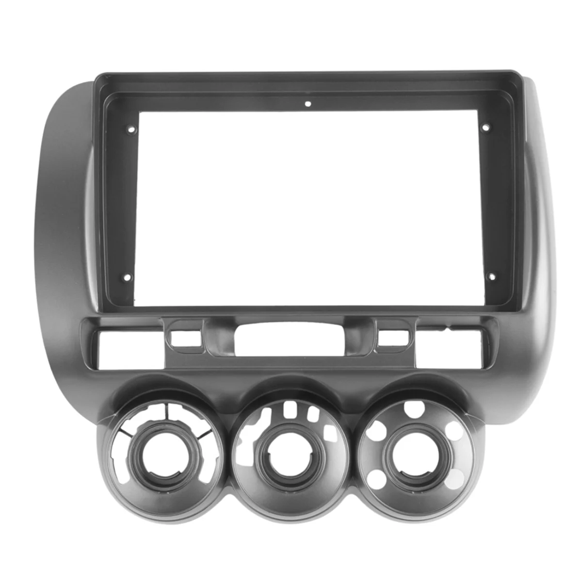 Car Radio Fascia for Fit Jazz City LHD One Din Dvd Stereo Cd Panel Mount Installation Trim Kit Frame Bezel