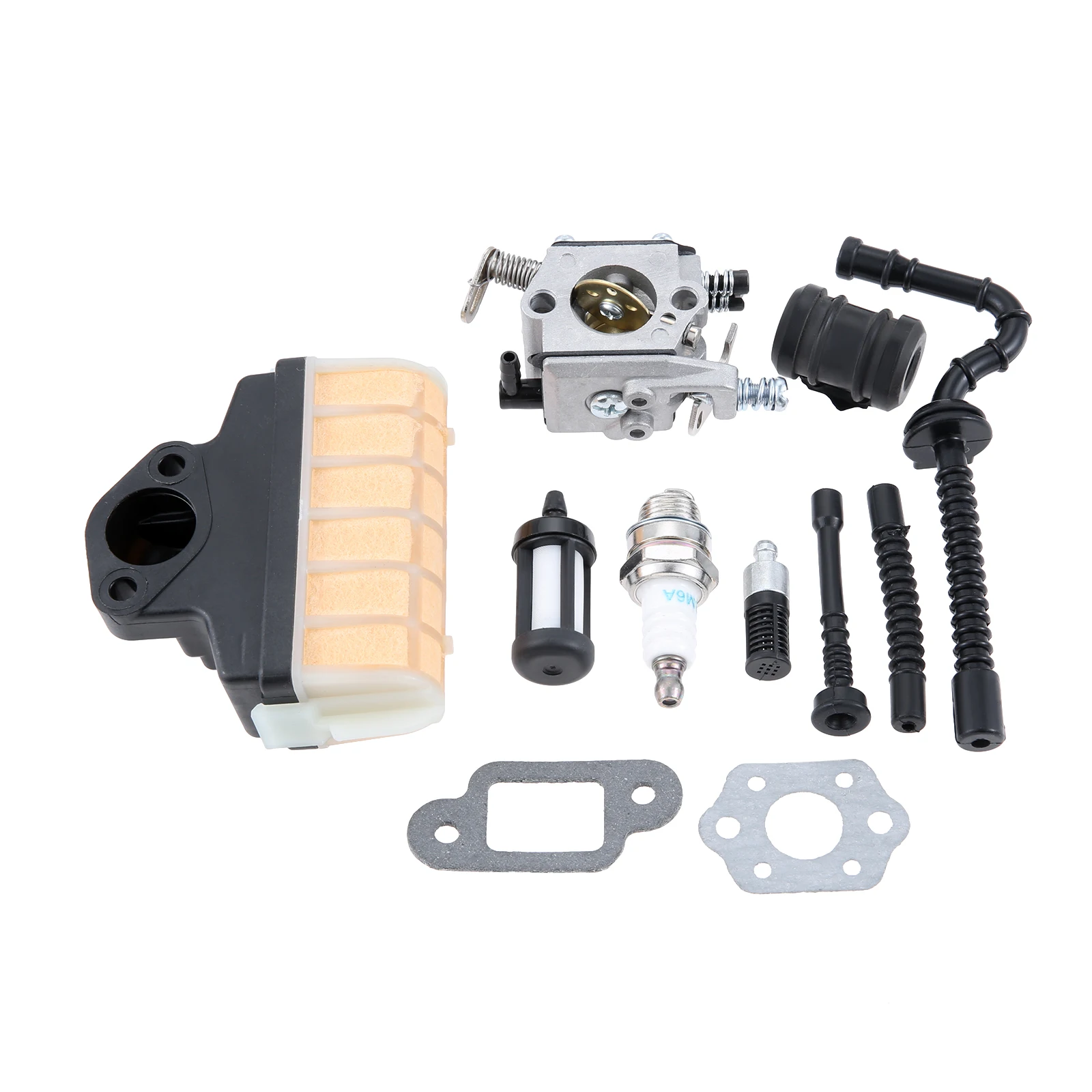 1set 1123 160 1650 Carburetor Spark Plug Air Filter Fuel Line Adjustment Kit with Gasket Fits