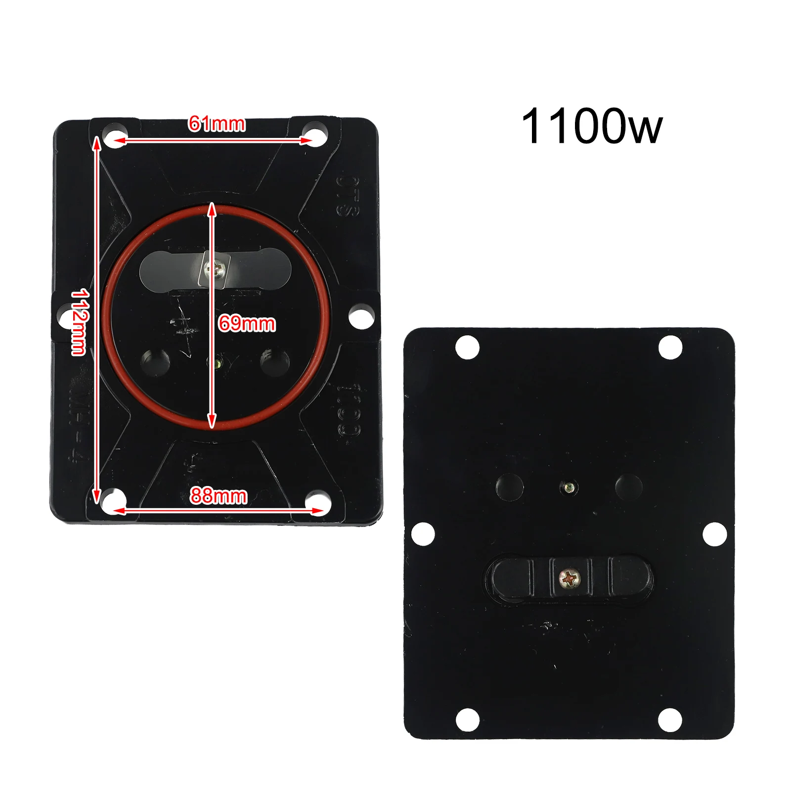 1 set valvola a vite per compressore d'aria silenzioso senza olio pressione di respirazione ferro piastra in acciaio valvola di sicurezza regolabile per pressione dell'aria