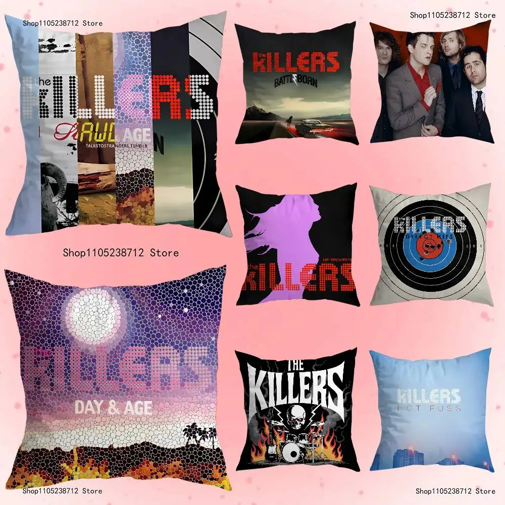 

Band Of The K-Killers Pillowcase Pillowslip Cushion Plush Boys Girls Cartoon Anime Kawaii Decoration Kids Birthday Cute Gifts