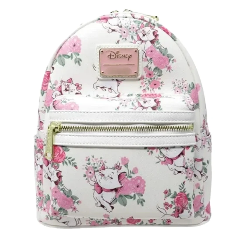 

Hot Sale Loungefly Disney The Aristocats Marie Floral Allover-Print Mini Backpack Fashionable Women'S Children'S Backpack Gifts