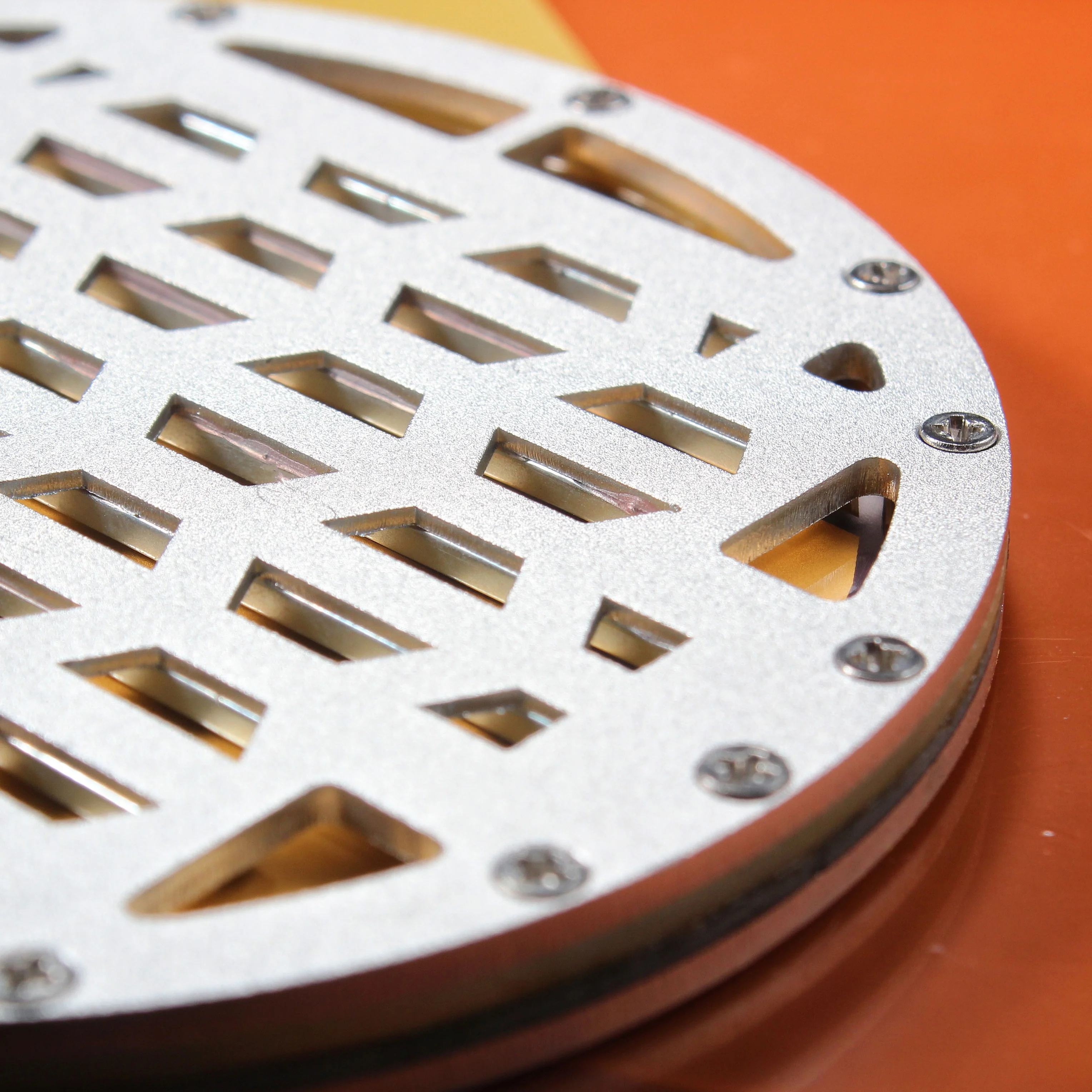 Unidad de controlador de auriculares planos magnéticos Dual N50 NdFeb de 90mm, transductor magnético plano de diafragma dorado para auriculares audiófilos