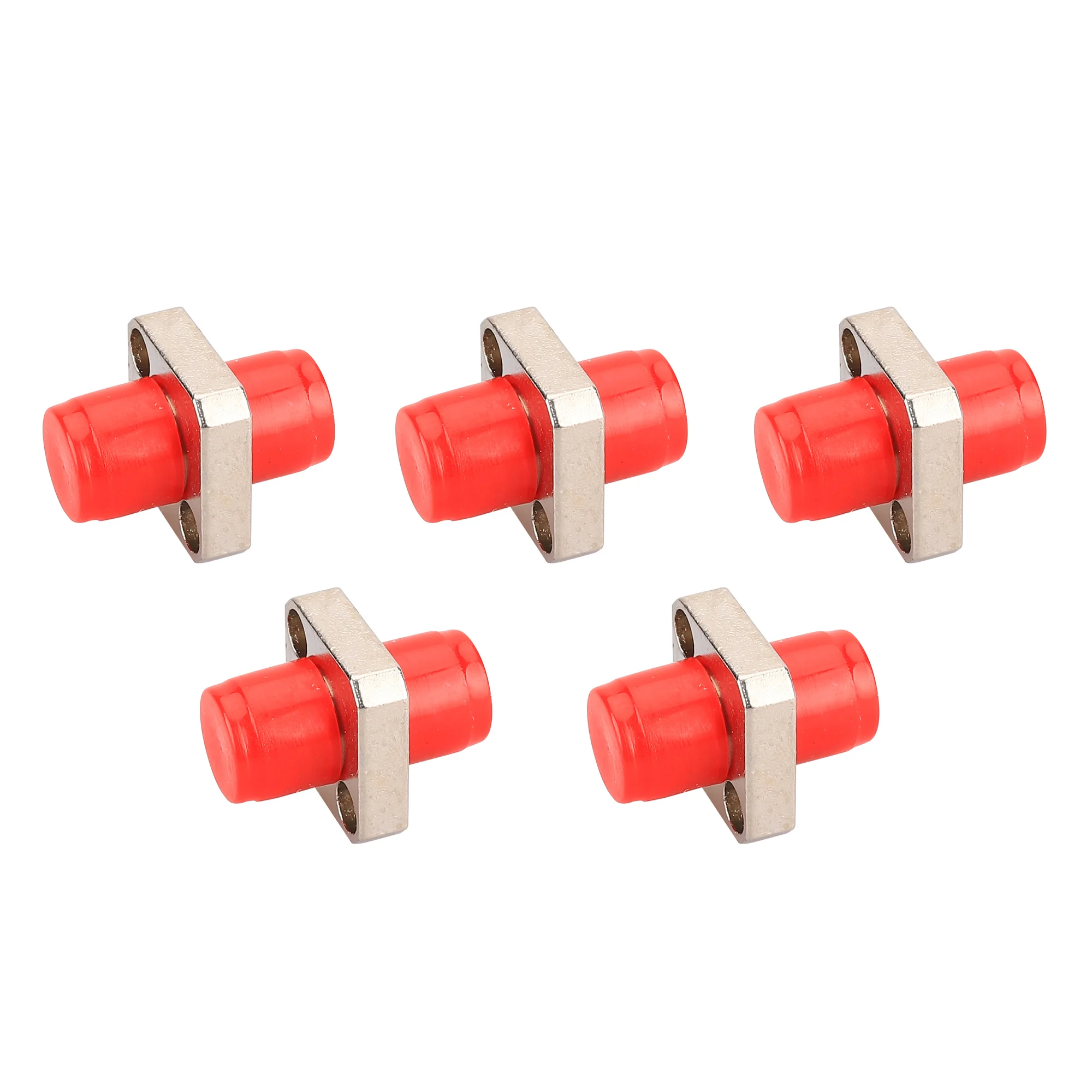 Fiber Coupler FC/UPC Square Flange FC-FC for Connect Fiber Optic Patch Cords Fiber Connector Coupler Flange Adapter 1PCS