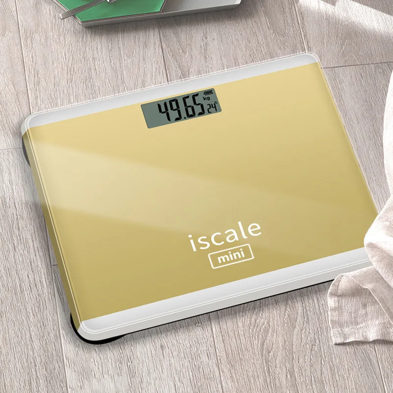 1 Pc Mini Electronic Scale Human Body Weight Scale Adult Health Weight Scale Mini Electronic Scale Weighing People