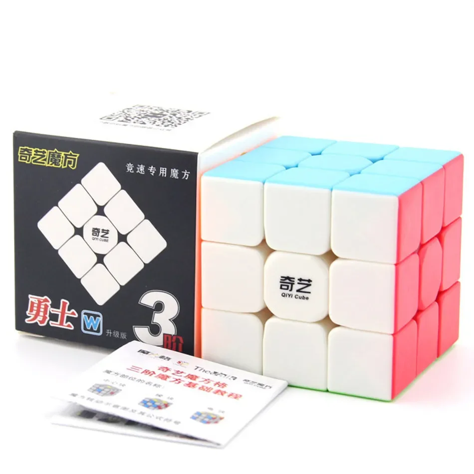 

Qiyi Warrior W 3x3x3 Magic Cube Professional 3x3 Speed Cubes Puzzles Warrio S 3 By 3 Speed Cube Children's Happy Education Toy