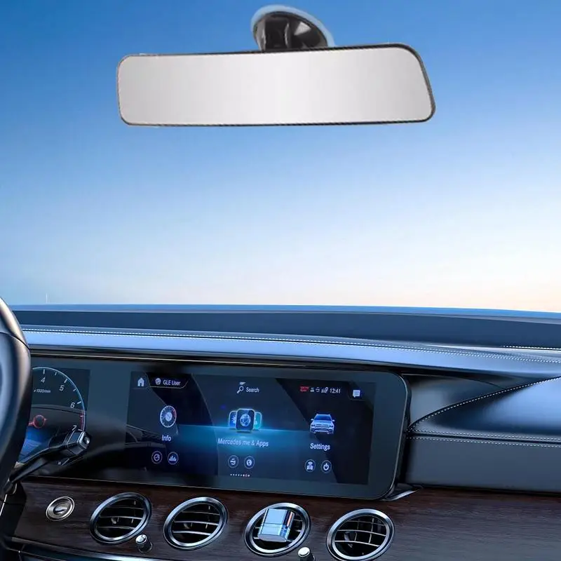Car Rear View Mirror 360 Panoramic  Adjustable Vehicle Car Rearview Parts with Suction Cup Car Decor Auto Interior Accessories