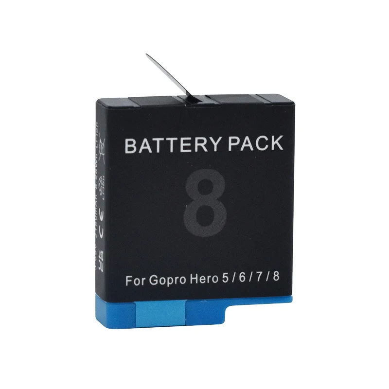 Akumulator 2150 mAh lub zestaw ładowarki do kamery GoPro Hero 8 7 6 5 Gopro Akcesoria do oryginalnej kamery akcji Go Pro 8 Hero 5 Hero 6 — zdjęcie produktu 5