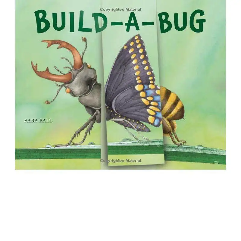 Pre-sale period: 60 days Build-a-Bug English version: Children's Fun Picture Book