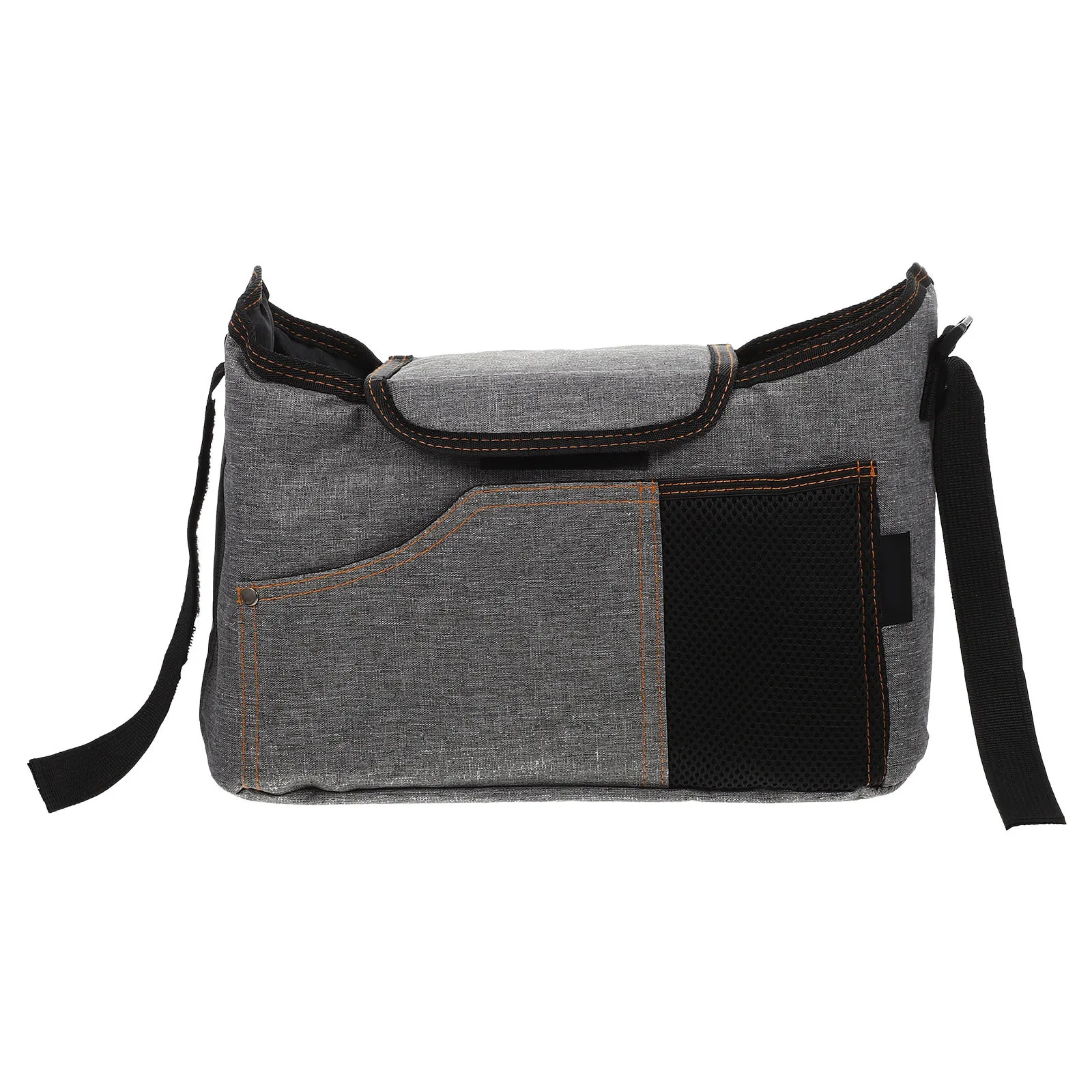 Bolsa de fraldas de grande capacidade, organizador de carrinho de bebê, bolsa de armazenamento, acessórios de carrinho de bebê
