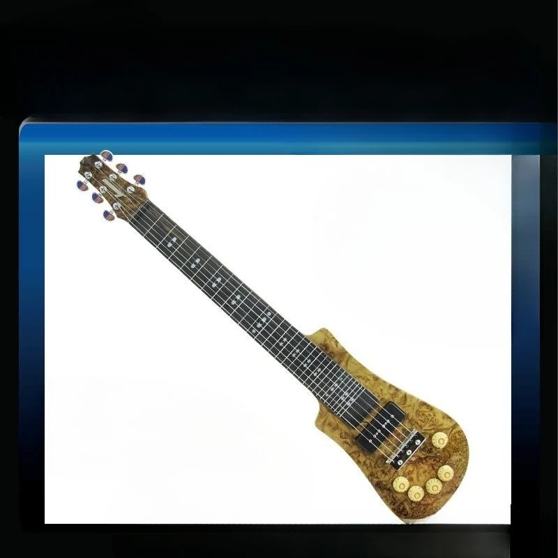 Guitar, Steel Rod Hawaiian Electric Acoustic Guitar, Row Rod Guitar