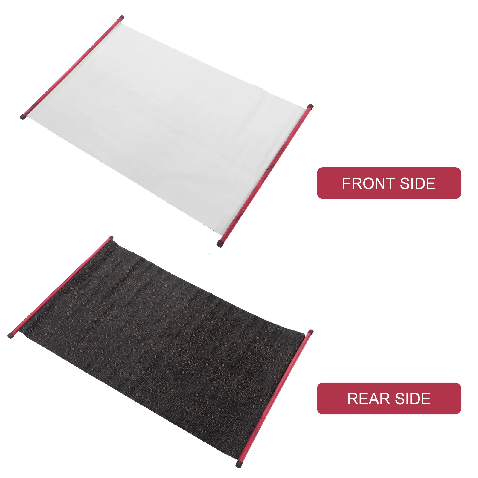 Tapis d'écriture à l'eau réutilisable en tissu pour pratique de la calligraphie chinoise, apprentissage pour débutants, conception pliante Portable lisse