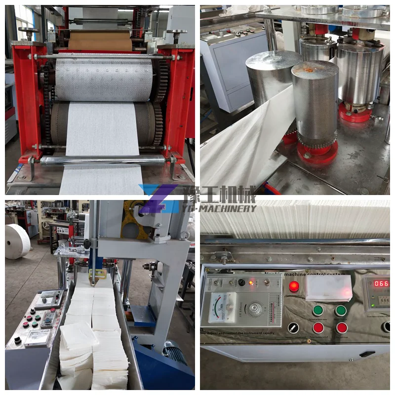 Henan YUGONG Supply Napkin Tissue Making Machine Napkin Paper Machine Price