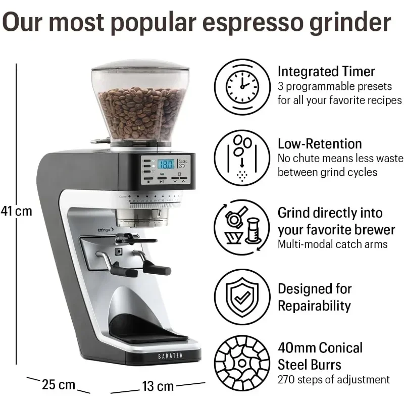 Baratza Sette 270 Conical Burr Coffee Grinder