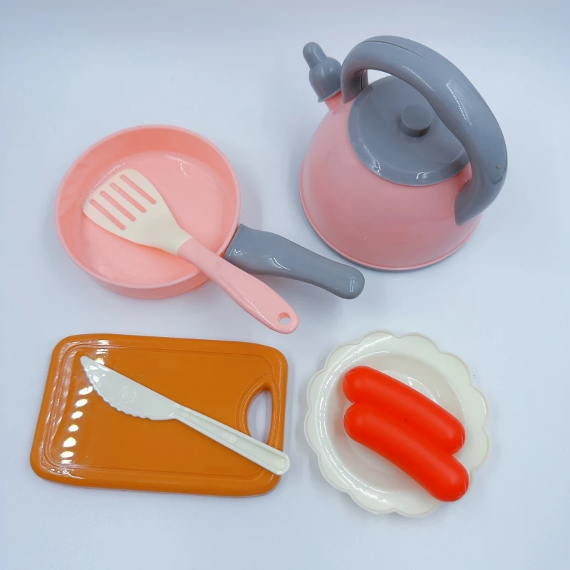 Set da cucina interattivo per bambini: strumenti di cottura realistici per giochi di ruolo scenici, sviluppano abilità di vita e abilità sociale dai 3 ai 8 anni