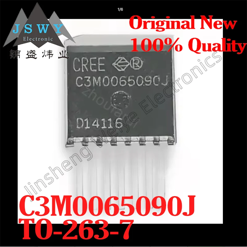 (5/50 Pieces) C3M0065090J TO263-7 N-channel Enhancement-mode SiC Power MOSFET 900V 35A 100% New Original In Stock Fast Shipping