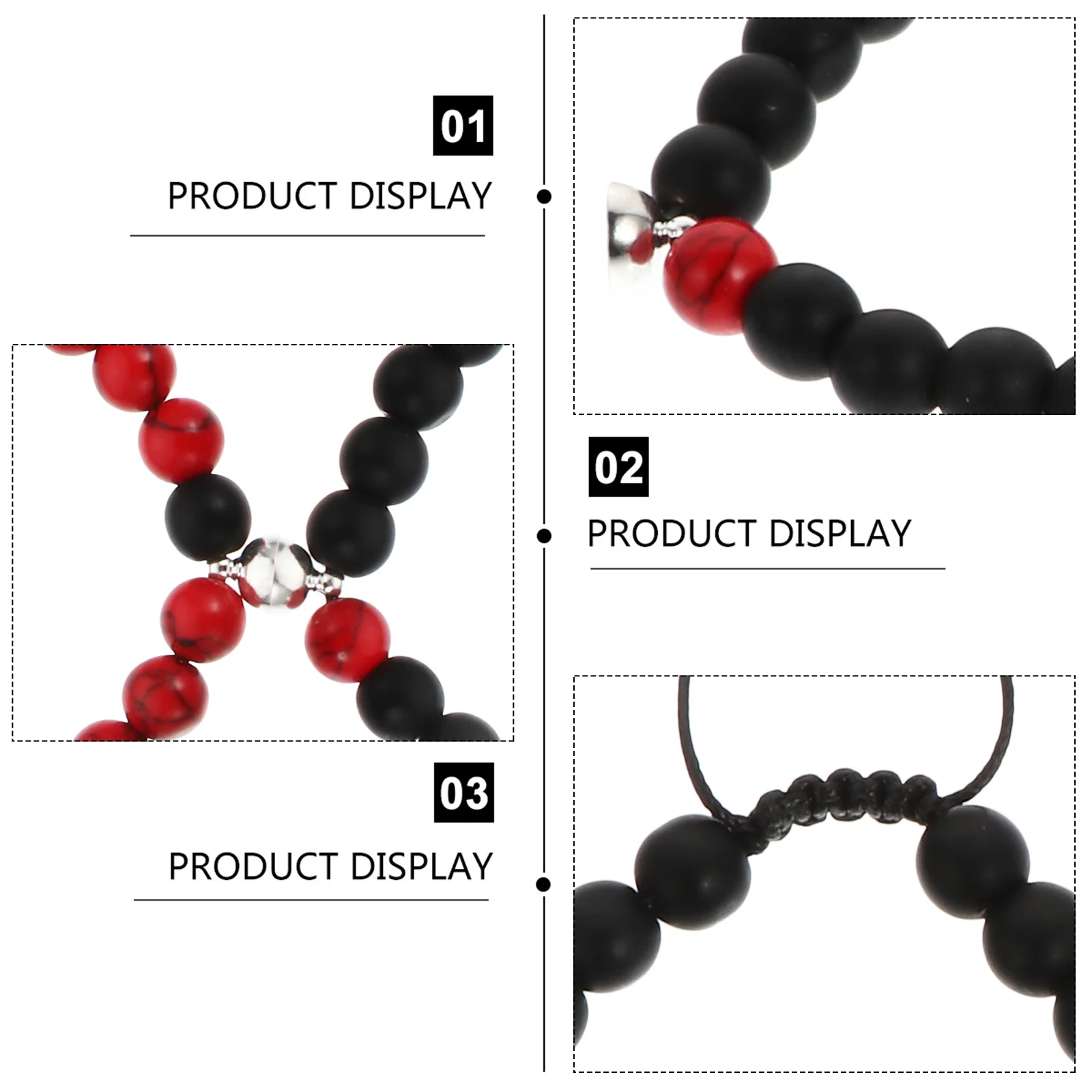 

Magnetic Lava Stone Bracelet Black Red For Men Women Durable Hand Jewelry Gift Idea Lava Beaded Hand Chain Popular