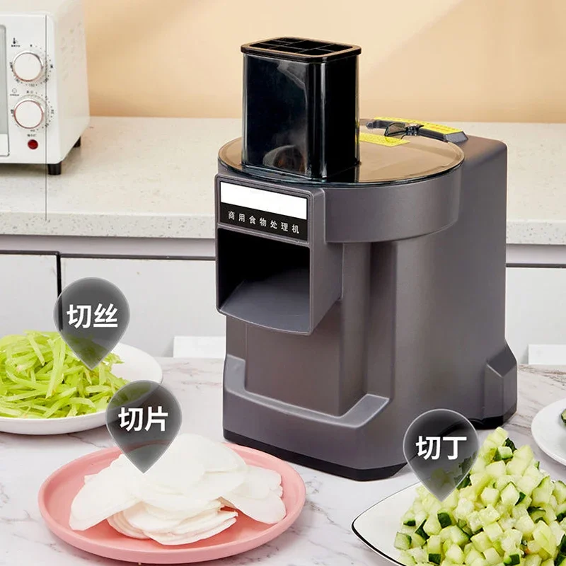 Commerciële Groentensnijder Multifunctionele Multifunctionele Voedsel Chopper Slice Cube Piece Cutter Slicer Dicer