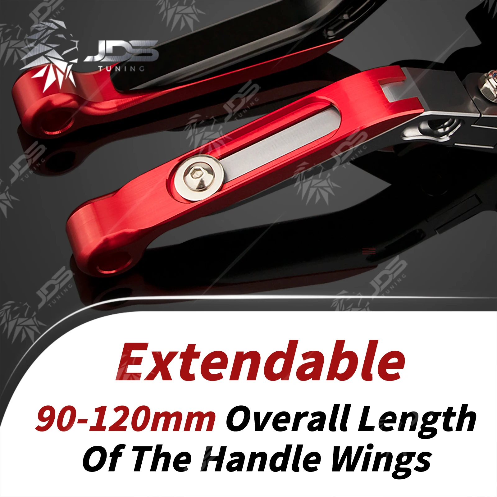 JDSTUNING For Yamaha Ténéré700/TENERE700/XTZ700/SP 2019-NOW Clutch Lever Brake Lever Set Adjustable Folding Handle Levers Parts