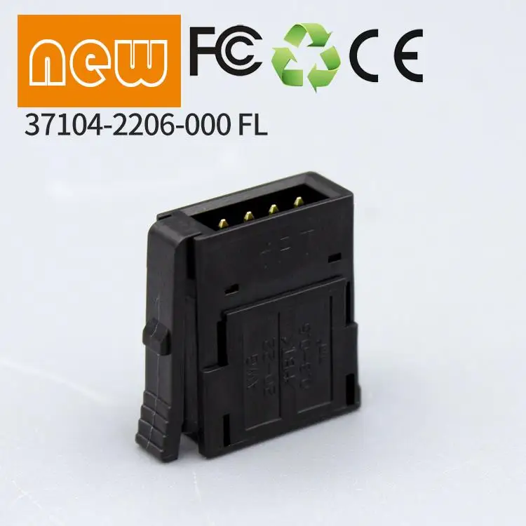 5 pçs/lote 37104-2206-000FL 4 pinos do Conector 100% Novo e Original