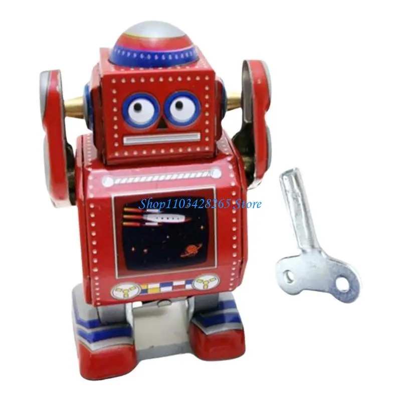 G2TE hoài cổ robot mô hình đồ chơi vui nhộn robot robot figurine trẻ món quà sinh nhật đồ chơi đồ chơi đồ chơi trang trí sự