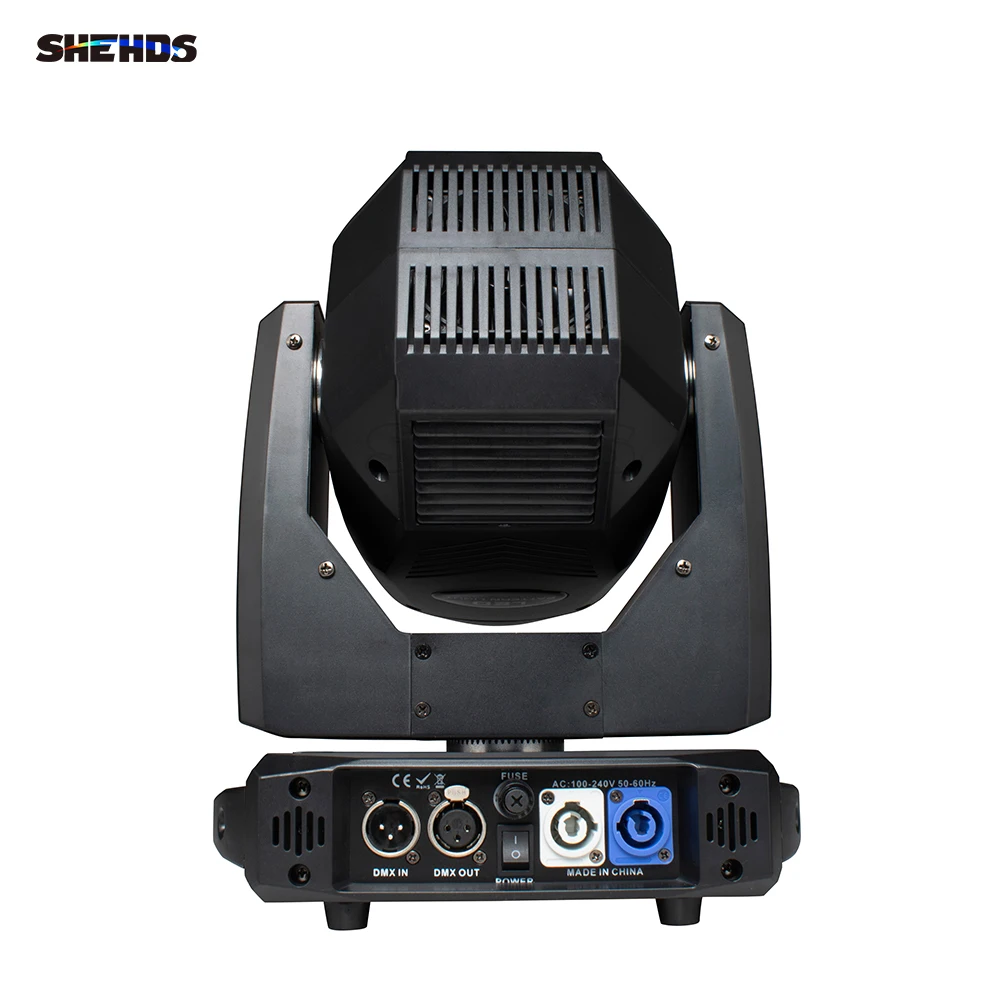 2PCS SHEHDS 160W LED Moving Head Beam Wash Rotating Gobo 3IN1 Light For DJ Disco Wedding Party Stage Light Effect Professional