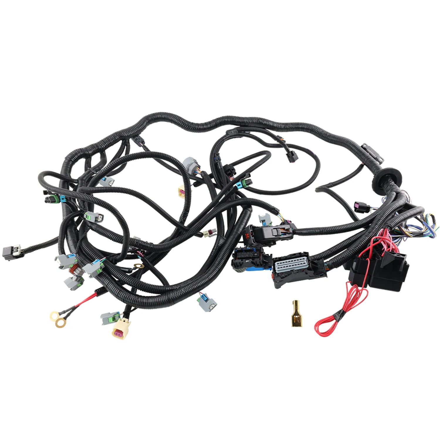 Drive By Wire DBW For LS3 LS2 TR6060 T56 / 58X 6.2L 2006-2015 Standalone Harness  engine and transmission sensor connectors