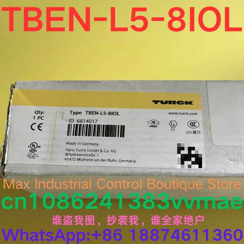 

совершенно новый импортный модуль из Германии TBEN-L5-8IOL