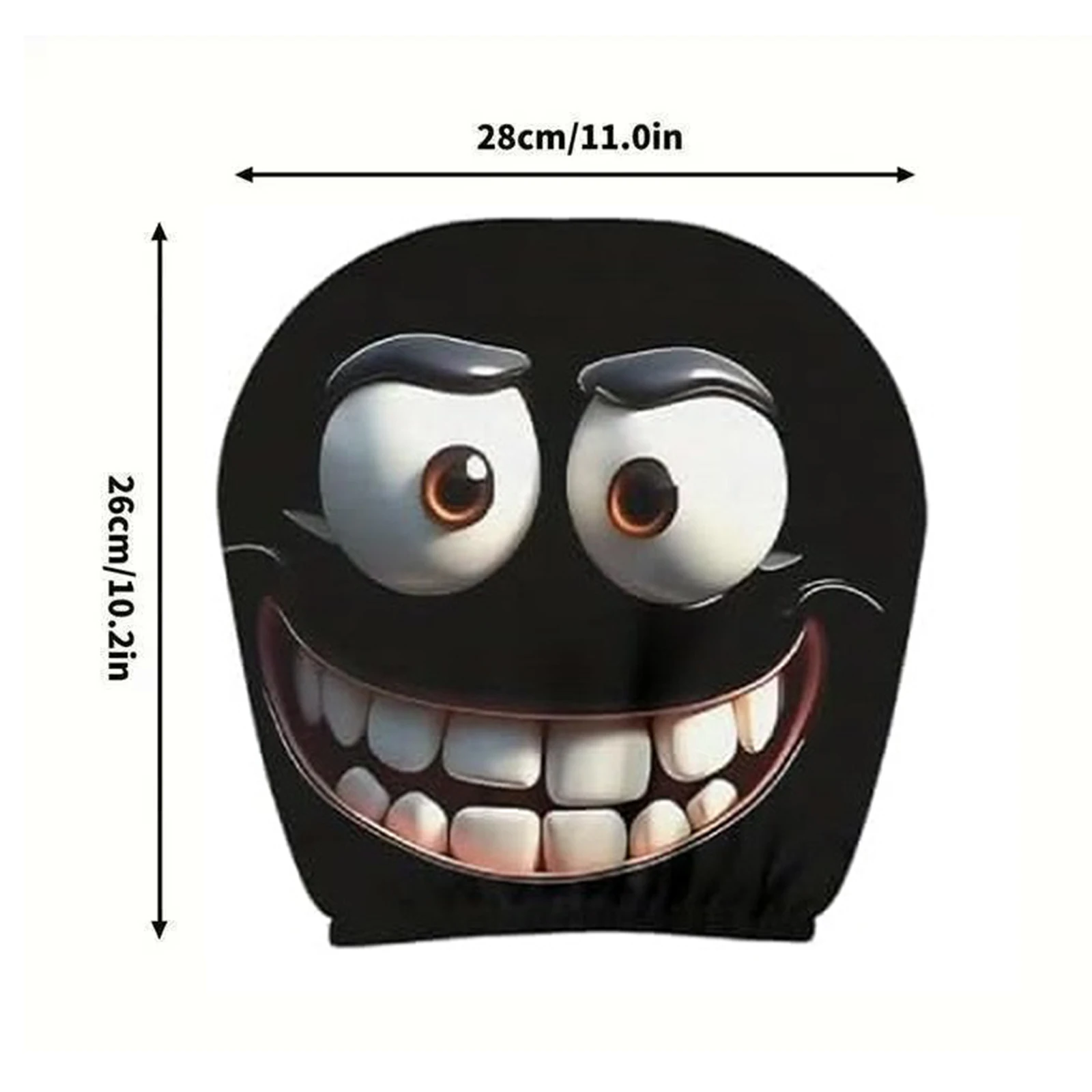 4 قطع من أغطية مسند رأس السيارة، واقي مسند الرأس العالمي، غطاء رأس قابل لإعادة الاستخدام لتزيين مسند المقعد الأمامي للسيارات #6