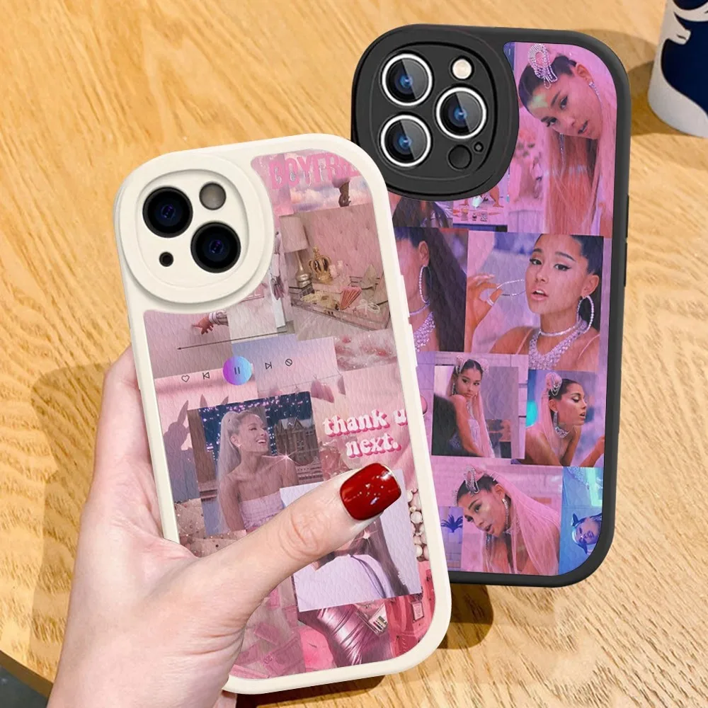 

Beautiful Ariana G-Grande Phone Case Hard Leather For iPhone 14 13 12 Mini 11 14 Pro Max Xs X Xr 7 8 Plus Fundas