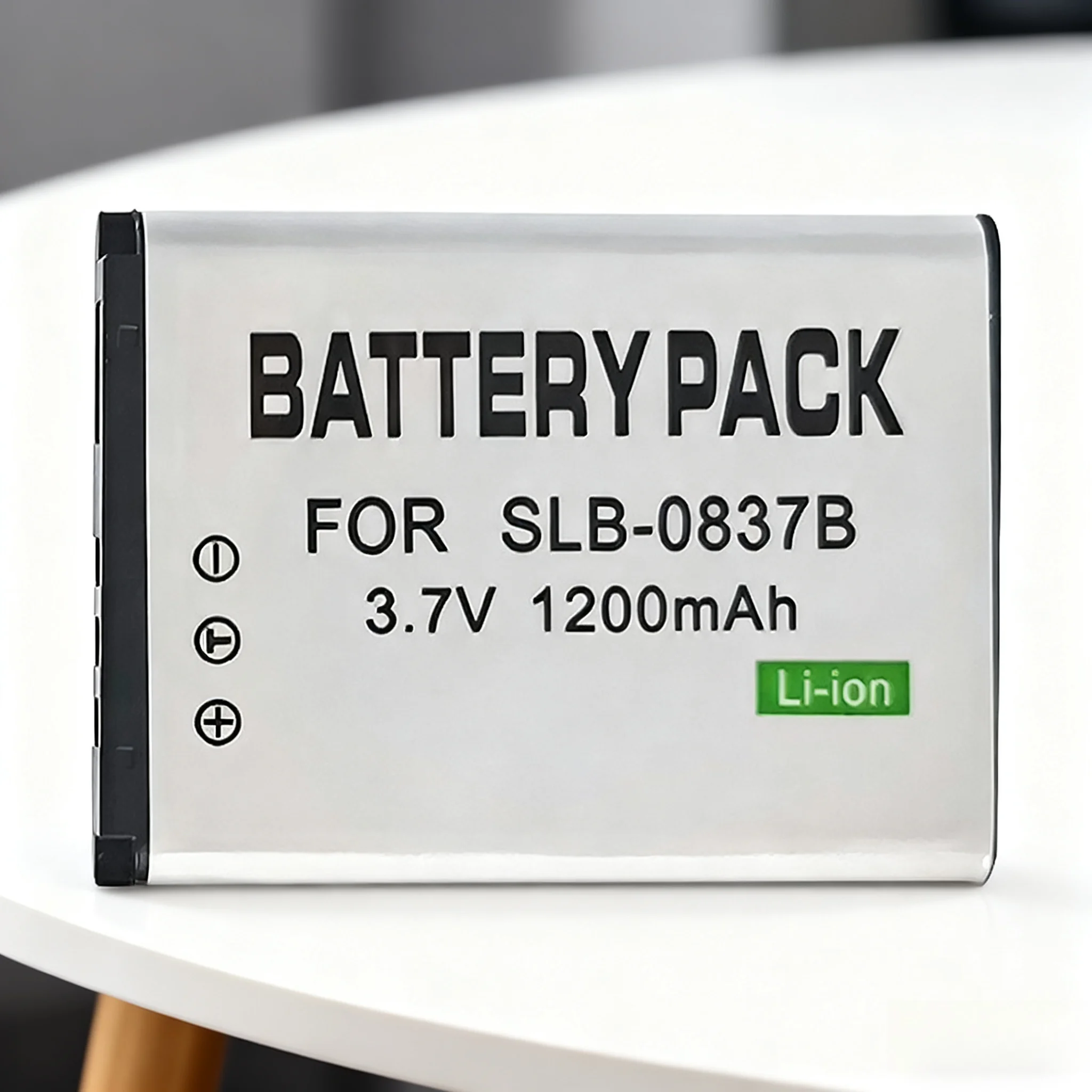 بطارية بديلة 1200 مللي أمبير في الساعة SLB-0837B لهاتف سامسونج L201 NV10 NV20 NV15 NV8 L83T حزمة طاقة الكاميرا الرقمية لسلسلة DualView & NV #2