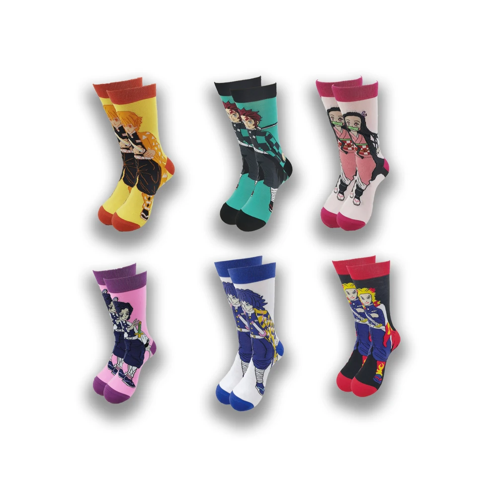A variety of men's socks are suitable for young people's high-quality crew socks