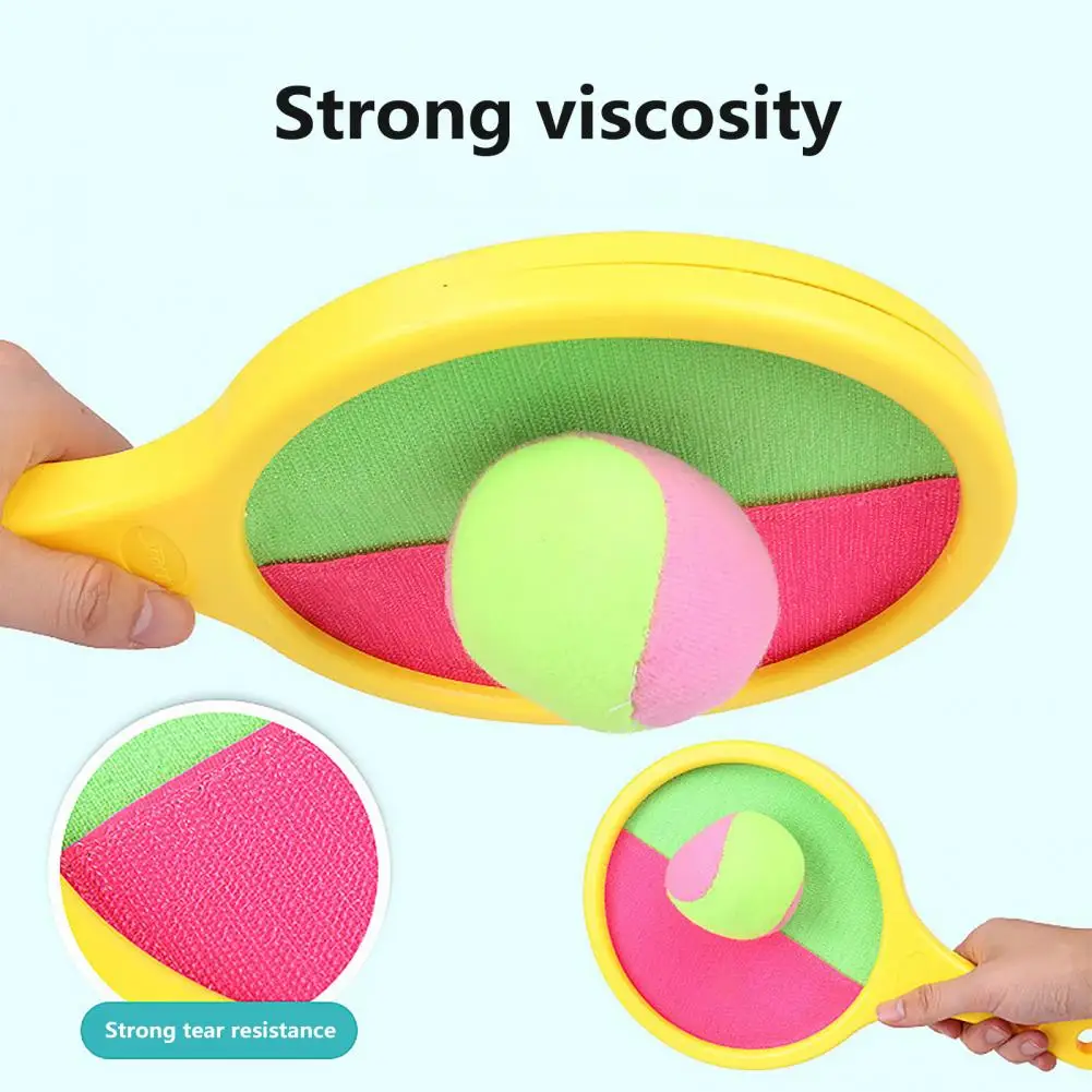 Playtime Toys Outdoor Catch Games Safe Sticky Target Ball Toy Set for Kids Kindergarten Fun Parent-child Interaction