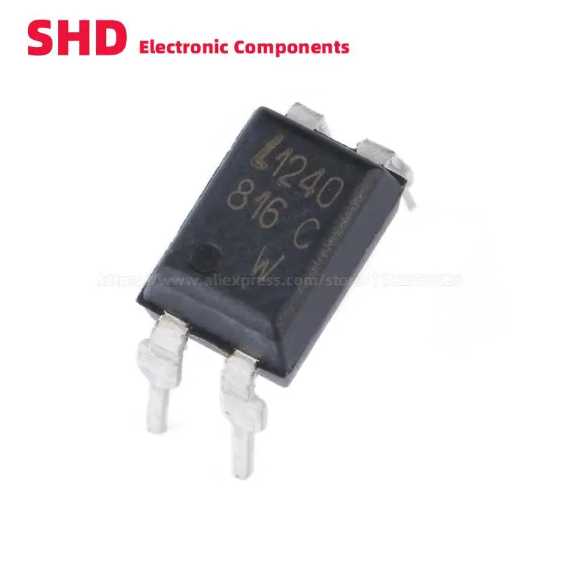 100pcs Original LTV816 LTV-816X-C 816C DIP-4 Transistor Output Optocouplers Chip Brand New Authentic