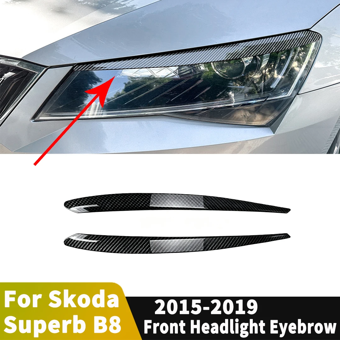 

Автомобильный Стайлинг, комплект широкого кузова, аксессуары для тюнинга, отделка, украшение, фара, брови, веко для Skoda Superb B8 2015-2019