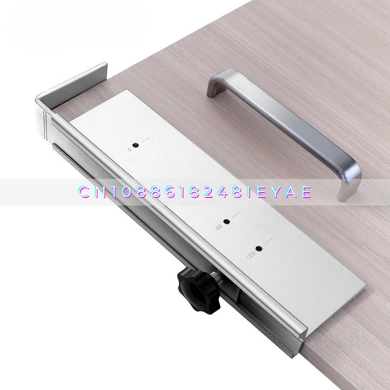 Handle Punch Positioner Clothing Cabinet Door Handle Installation Opening Assist Adjustable Porous Position Woodworking Tools