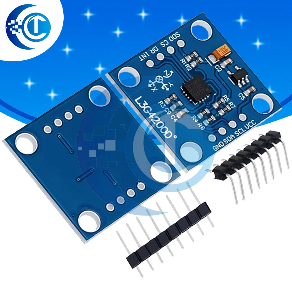 Maker-Friendly GY-50 L3G4200D Gyro Module - High Quality Triple Axis Sensor for Arduino MWC In Stock