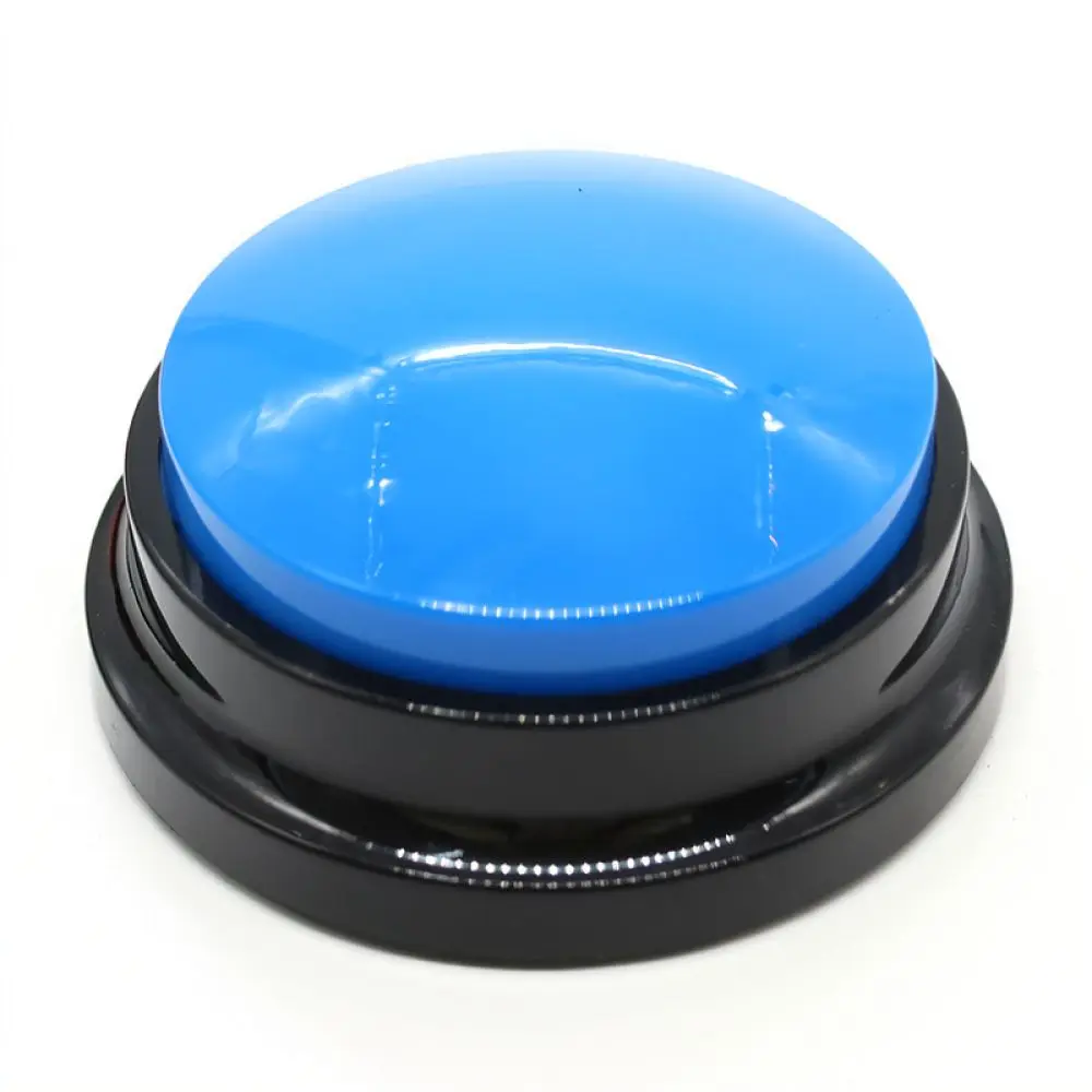 Interactive Dog Talking Button Recordable Sound Box Pet Training Communication Toy Speech Learning Press Device