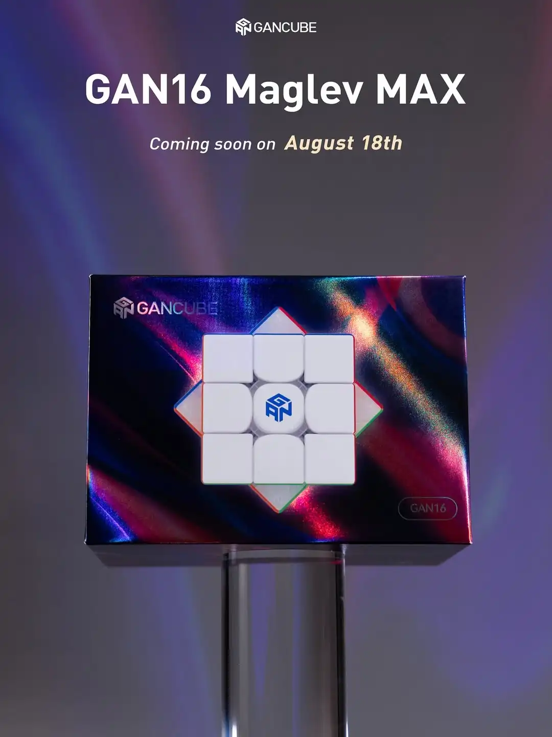 Gan16 maglev max uv gan 3x3 cubo 3x3 cubo magnético carro-chefe competição profissional magico puzzle brinquedo para crianças