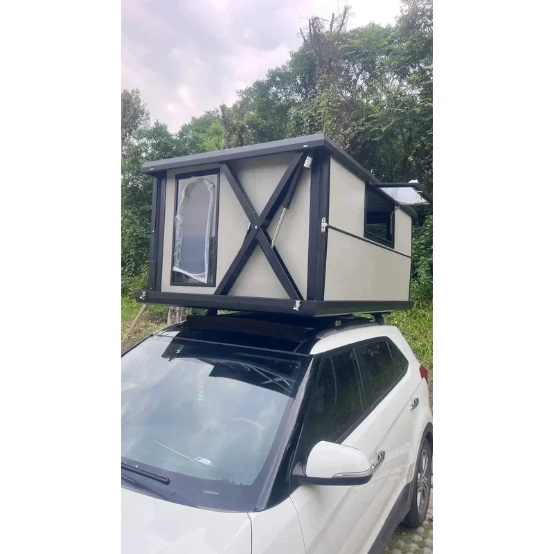 Factory Hot Sale-High Quality Hardshell Roof Top -4 Person Waterproof Auto Up Tent With Remote Lift System Alu