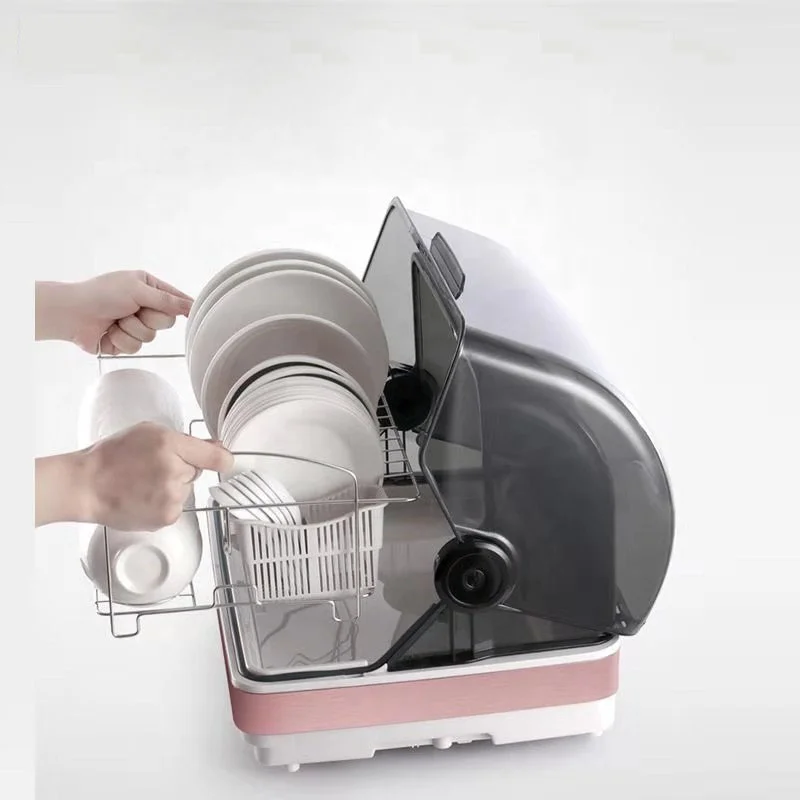 MINI Intelligent Automatic Dishwasher Table cleaning cabinet For Home use