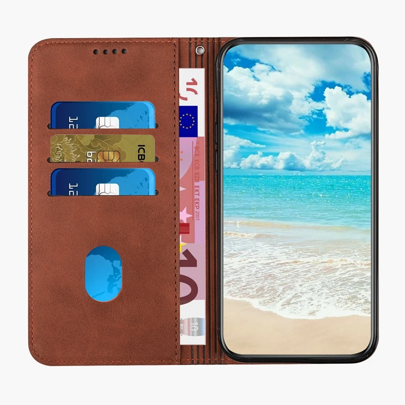 Capa de Telefone Flip Magnético para Apple iPhone, Capa Carteira de Luxo, 15, 14, 13, 12, 11 Pro Max, 8, 7, 6, 6S Plus, X, XS Max, XR, Mini 12, SE