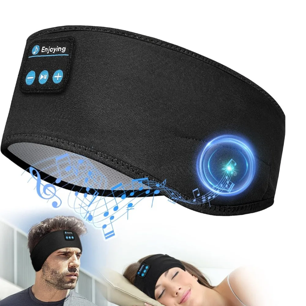 

YOUTRADE Bluetooth Sleep Headphones Headband | Wireless 5.0, 10H Playtime, Washable for Side Sleepers & Gym