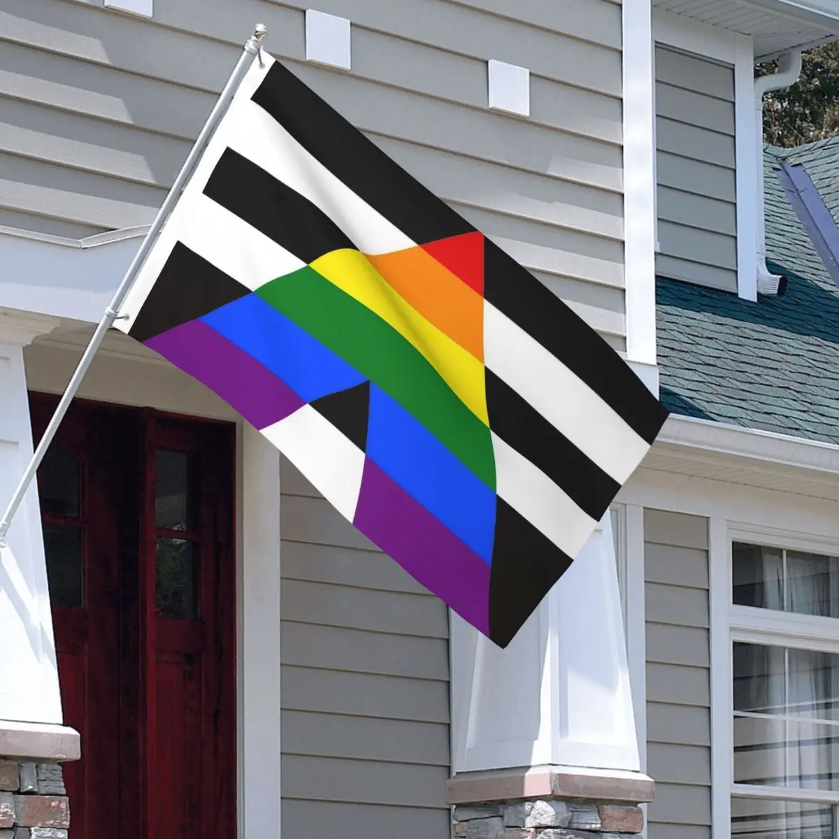 Ally Lgbt Flag Outdoor Banner Polyester Yaoi Boy Love Decoration Double Sided 60x90 90x150cm Flags