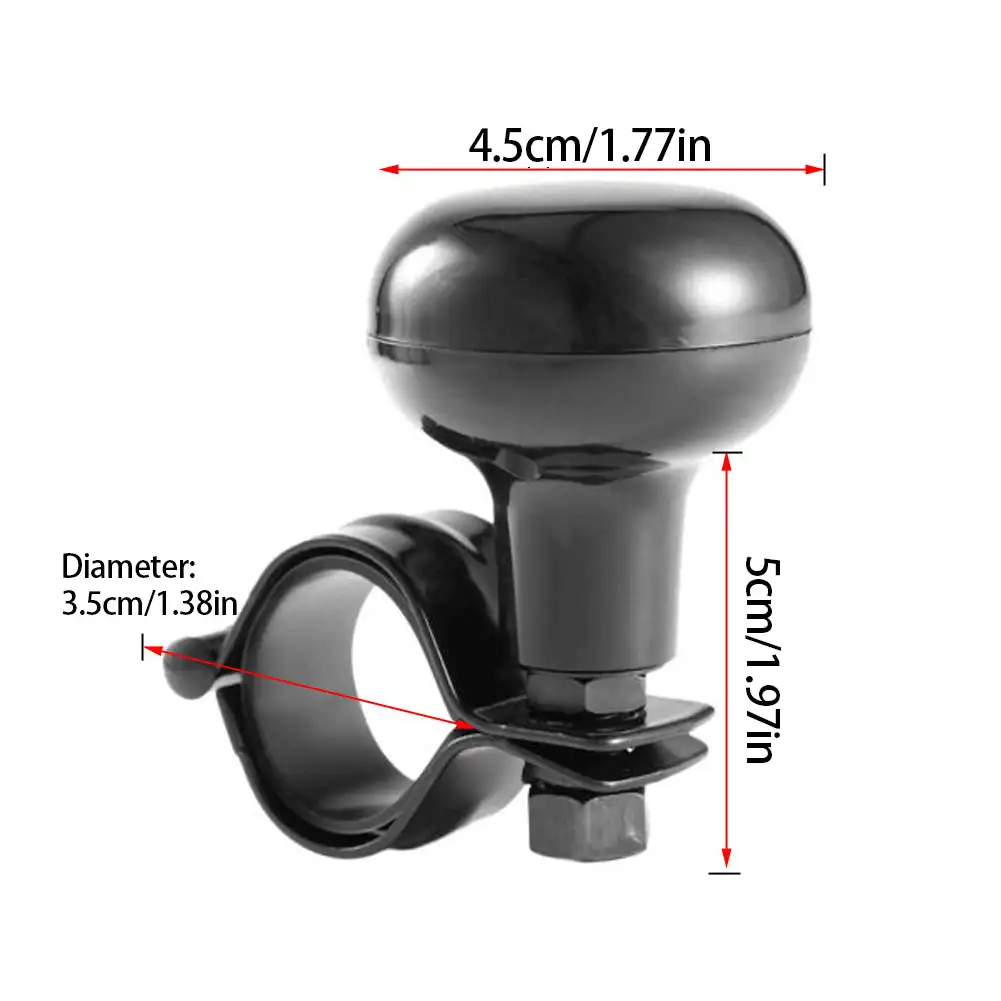 Universal Truck Heavy Car Duty Anti Slip Steering Wheel Booster Spinner Knob Cover Handle Booster Grip Protective Auxiliary Ball