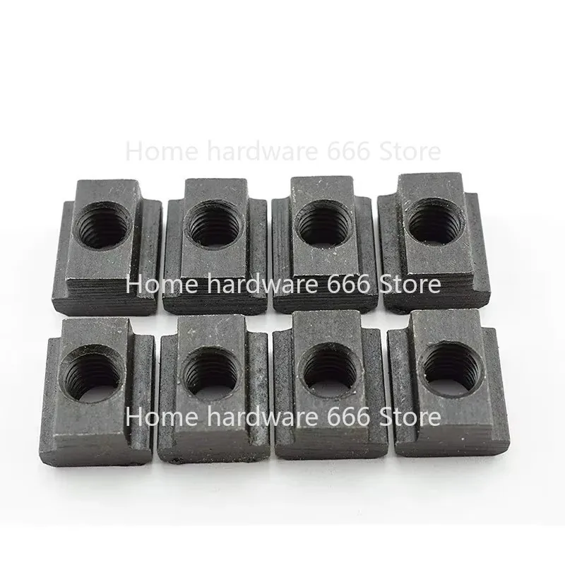 4 Pcs 8 Pcs T-Slot Nuts M10 Clamping Table Slot Milling T Sliding Nut Block Slot Machine Accessory