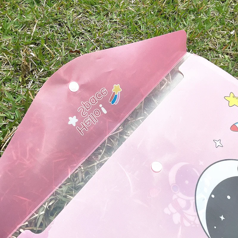 

1pc Cute A4 Animal Document Bag Durable File Folder Organizer Storage Bag Office School Stationery Gift
